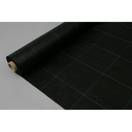 MALLA ANTIHIERBA 100gr/m2 NEGRA 2X10m